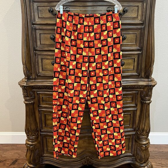 Josie by Natori Women's 3 Piece Pajama & Robe Set Large Button Front Top Pants L - Picture 7 of 16